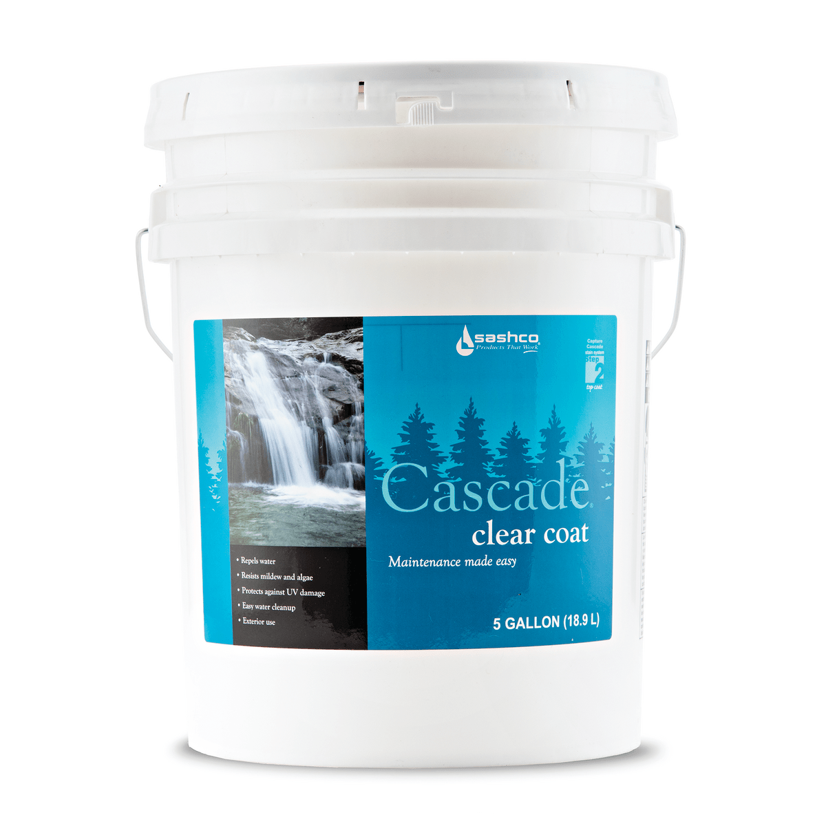 Cascade: Clear Coat (5 Gallon) - Premier Log Home Products