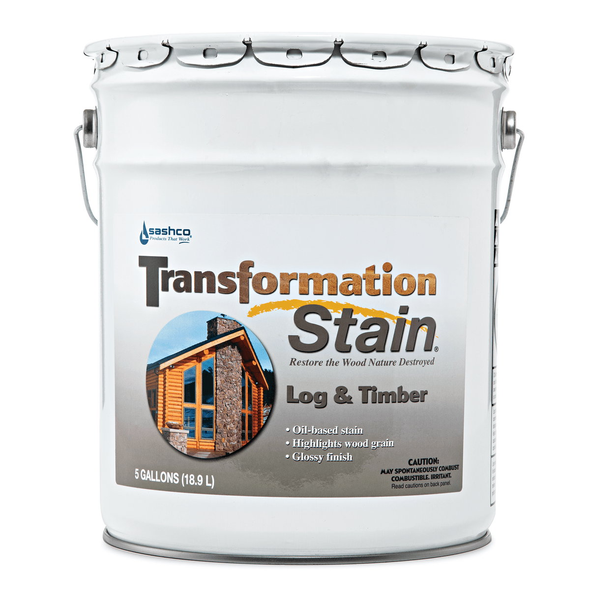 Transformation Oil Based Stain (5 Gallon) - Premier Log Home Products